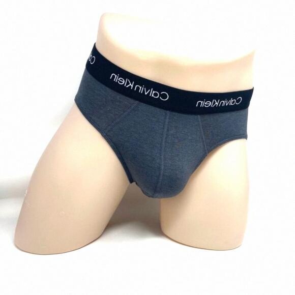 💖MEGA SALE💖Calvin Klein Mens 3-Pack Soft Cotton NP21660271 Brief Blue Stretch - Picture 2 of 10